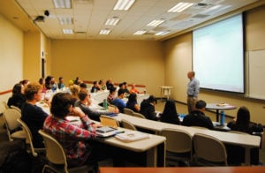 KARLA CONDADO/TheThreefoldAdvocate John Brown University found that students are interested in a new major in finance. They will  have more discussion about this in the spring. 
