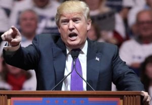 PUBLIC DOMAIN Trump attacked Hillary Clinton after her sickness.