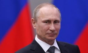 Courtesy of MARIA JONER Vladimir Putin, President of Russia, acts in spite of UN sanctions and a falling economy.