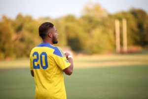 Courtesy of SAVANNAH AVERY Jorge Alonso Cea, sophomore defender for the men’s soccer team, began playing soccer at age seven in Compton, California.